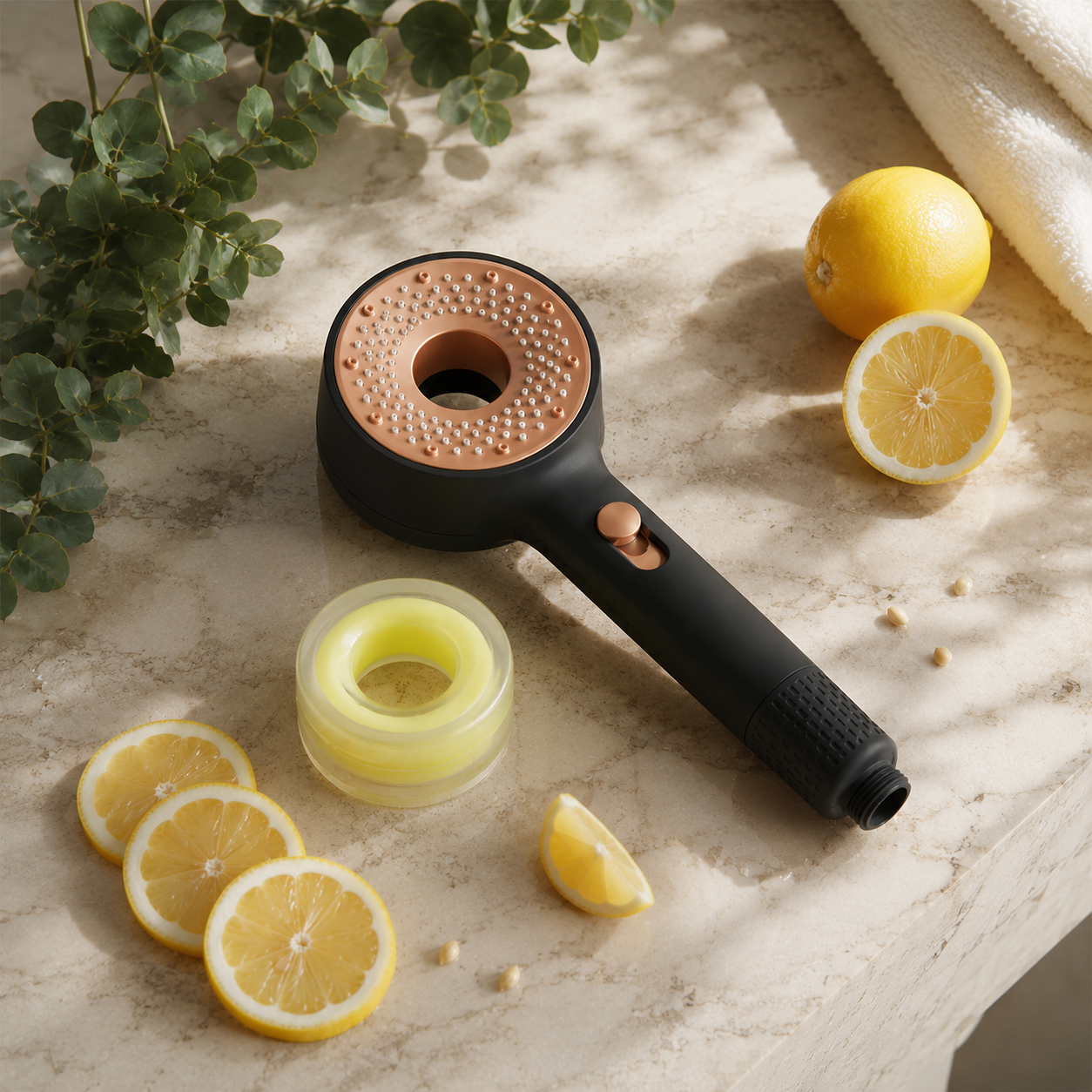 Luméa - Pommeau filtrant à la Vitamine C